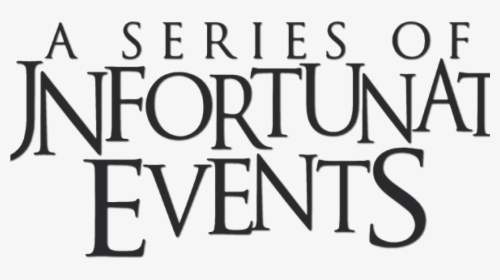 A Series Of Unfortunate Events - Black-and-white, HD Png Download, Free Download