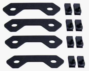 Mbrp Spare Tire Bracket Reinforcing Kit, Black Coated, - Spare Tire, HD Png Download, Free Download