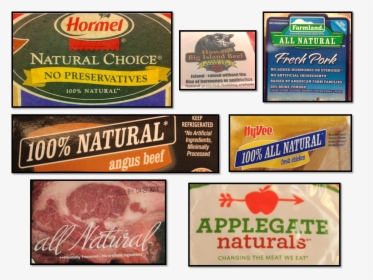 Natural Label On Food, HD Png Download, Free Download