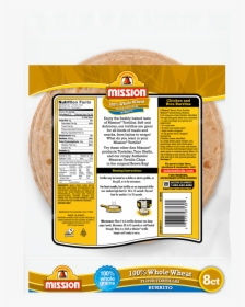 Mission Whole Wheat Burrito Tortilla, HD Png Download, Free Download