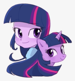 Twilight Sparkle Pinkie Pie Pony Sunset Shimmer Purple - Twilight Sparkle Pony And Human, HD Png Download, Free Download
