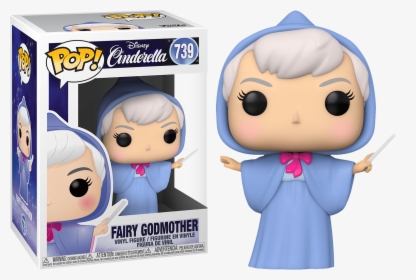 Cinderella Funko Pop Fairy Godmother, HD Png Download, Free Download