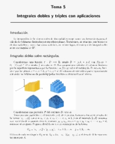 Integrales Dobles Y Triples, HD Png Download, Free Download