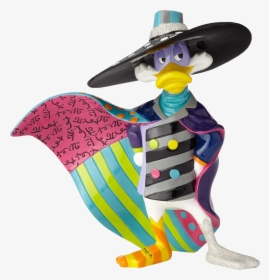 Darkwing Duck 8” Statue By Romero Britto - Darkwing Duck Statue, HD Png Download, Free Download