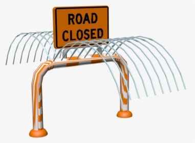 Road Closed Rain Bar, HD Png Download, Free Download