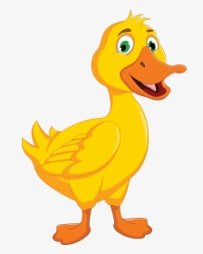 Wings Clipart Duck - Duck Cartoon Png, Transparent Png, Free Download