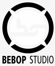 Bebop Studio Logo Black And White - Peace Symbol, HD Png Download, Free Download