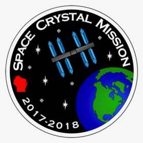 Spacecrystalmission Patch Transp - Earth Clip Art, HD Png Download, Free Download