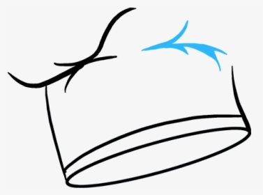 How To Draw Chef Hat - Chef Hat Drawing Png, Transparent Png, Free Download