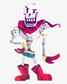 Undertale - Bonetrousle - Papyrus Colored Sprite, HD Png Download, Free Download