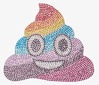 Rainbow Poop Emoji - Crochet, HD Png Download, Free Download