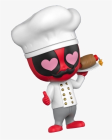 Chef Deadpool Cosbaby Hot Toys Bobble Head Figure - Deadpool Cocinero, HD Png Download, Free Download