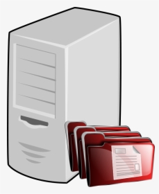 Document Management Server - File Server Clipart, HD Png Download, Free Download