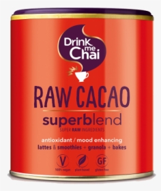 Drink Me Chai Raw Cacao Superblend 100g - Guinness, HD Png Download, Free Download