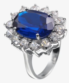 Catherine Royal Blue Ring - Pre-engagement Ring, HD Png Download, Free Download