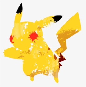 Pikachu 1 Paint Splatter Graphics By Hollyshobbies - Pokemon Character, HD Png Download, Free Download