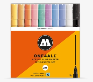 One4all™ 127hs Pastel Set"  Title="one4all™ 127hs Pastel - Molotow, HD Png Download, Free Download