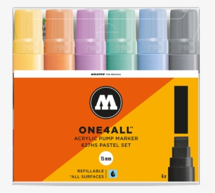One4all™ 627hs Pastel Set"  Title="one4all™ 627hs Pastel - Molotow One4all Pastel Kit, HD Png Download, Free Download