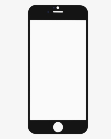 Iphone 6 Black Glass Lens Screen - Black Iphone 6 Mockup Png, Transparent Png, Free Download