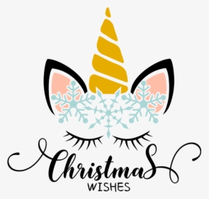 Christmas Wishes - Thank You Unicorn Labels, HD Png Download, Free Download
