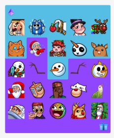Twitch Holiday Emotes 2019, HD Png Download, Free Download