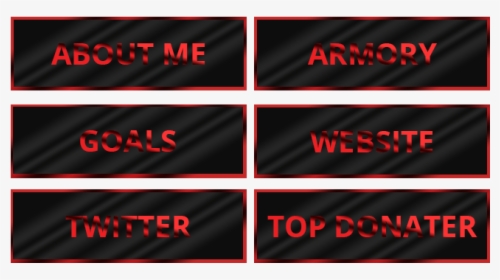 Crimson Twitch Panels - Twitch Panels For Free And Setup Guide, HD Png Download, Free Download