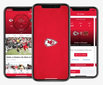 Chiefs Mobile App - Kansas City Chiefs, HD Png Download, Free Download