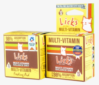 Cat Multivitamin Cartons - Dietary Supplement, HD Png Download, Free Download