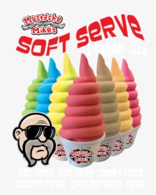 Softserve - Soft Serve Italian Ice, HD Png Download, Free Download