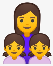 Download Svg Download Png - Emoji Family Of 3, Transparent Png, Free Download
