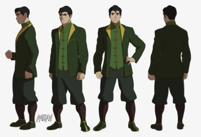 Councilor Bolin Turnaround By @aatkaw, Design Notes - Bolin Legend Of Korra Concept, HD Png Download, Free Download