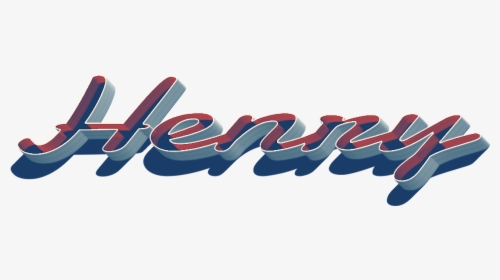 Henry 3d Letter Png Name - Graphic Design, Transparent Png, Free Download