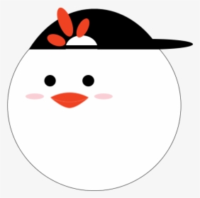 Chicken With Hat Backwards - Cartoon, HD Png Download, Free Download