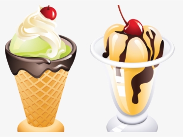 Small Clipart Ice Cream - Cold Ice Cream Clip Art, HD Png Download, Free Download