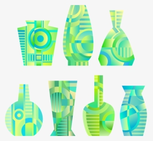 Vases Abstract Illustrations, HD Png Download, Free Download