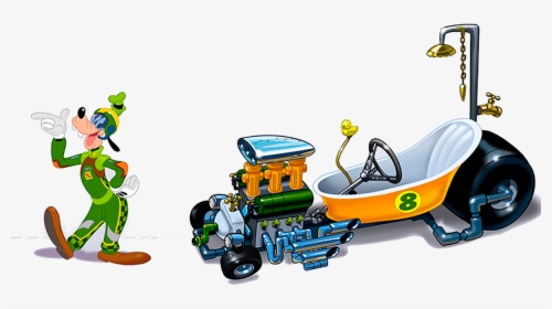 Mickey And The Roadster Racers Goofy Car, HD Png Download, Free Download