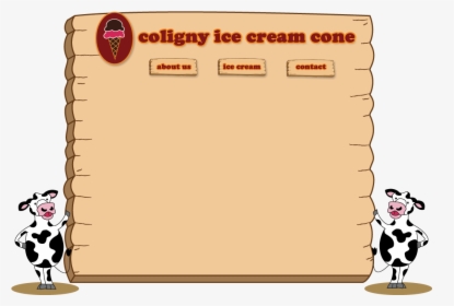 Transparent Ice Cream Cone Without Ice Cream Clipart - Cartoon, HD Png Download, Free Download
