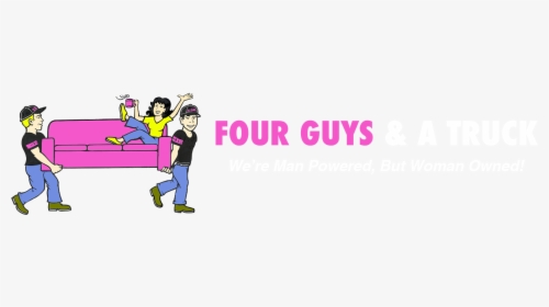 Four Guys And A Truck - Cartoon, HD Png Download, Free Download