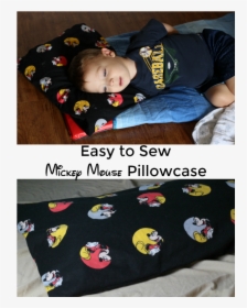 Diy Mickey Mouse Pillowcase - Toddler, HD Png Download, Free Download