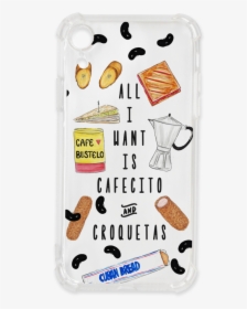 Cafecito & Croquetas Phone Case - Junk Food, HD Png Download, Free Download