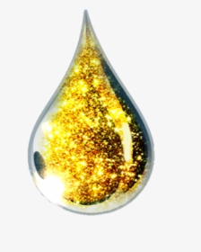 #drop #gold #golden #effects #effect #raindrop #liquid - Essential Oil Drop Png, Transparent Png, Free Download