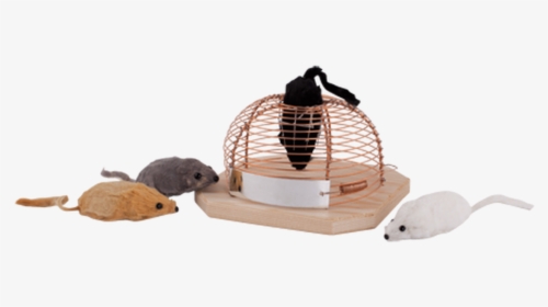 Humane Non-lethal Mouse Trap In Beech Wood And Metal - Mouse, HD Png Download, Free Download