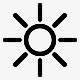 Font Sun - Sun Png Icon, Transparent Png, Free Download