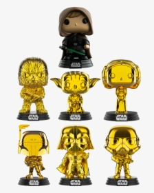 Funko Star Wars Gold, HD Png Download, Free Download