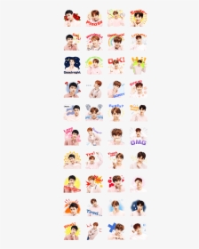 Exo Special 2 Line Sticker Gif & Png Pack - Bigs And Yeti Facebook Stickers, Transparent Png, Free Download