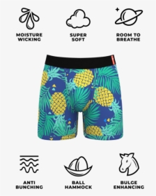 Men"s Pineapple Print Ball Pouch Boxer Briefs "  Itemprop="image", - American Eagle Boxers Guide, HD Png Download, Free Download