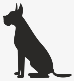 Pet Sitting Dog Grooming Cat - Sitting Dog Icon Black, HD Png Download, Free Download