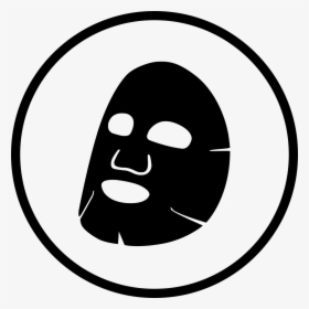 Mask Hollow - Facial Mask Icon Png, Transparent Png, Free Download