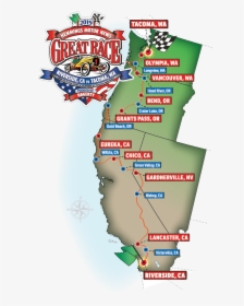 Great Race Route 2019, HD Png Download, Free Download