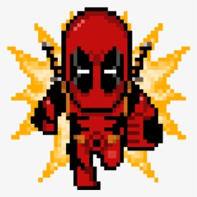 Bang Bang, Pixel Art, Comic Book Characters, Deadpool, - Illustration, HD Png Download, Free Download